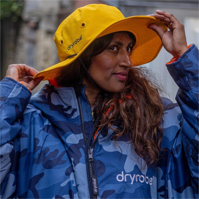 2024 Dryrobe Quick Dry Sombrero De Ala QDBRIMHAT - Yellow